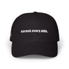 Dad Cap — 'earned.every.mile.' - Embroidered Baseball Hat - Motorcycle on Side - Color Choice