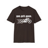 Gas. Grit. Gone. Motorcycle T-Shirt - White Edition - Biker Vintage Ride Tee