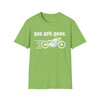 Gas. Grit. Gone. Motorcycle T-Shirt - White Edition - Biker Vintage Ride Tee