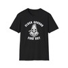 Cluck Around and Find Out - CAFO FAFO - Motorcycle T-Shirt - Rooster Skull - Up to 5XL - Biker Ride Tee
