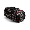 Skull Patch Duffel Bag – Badass Biker Embroidered Look - 2 Sizes - Gothic Travel & Gym Overnight Bag