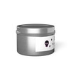 Tin Candle - 'Smells Like Bad Decisions' Scented Tin Candle with Skull Design