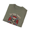 Motorcycle T-Shirt - Southern Thunder - Born to Ride - Skull Biker - Biker Ride Tee