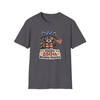 T-Shirt - Happy 250th Birthday America - Patchwork Raccoon - Biker Ride Tee.
