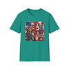 T-Shirt - America 250 Ride - Patchwork Doll and Motorcycle - Biker Ride Tee