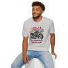 T-Shirt - Dopamine Art - Throttle Therapy - Motorcycle - Biker Ride Tee.