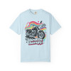 Unisex Garment-Dyed T-shirt - Comfort Colors 1717 - Throttle Therapy Motorcycle Ride