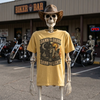 Unisex Garment-Dyed T-shirt - Comfort Colors 1717 - Damn the Dark, Damn the Light - Skull