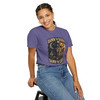 Unisex Garment-Dyed T-shirt - Comfort Colors 1717 - Damn the Dark, Damn the Light - Skull