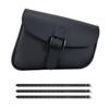 Swing Arm Bags - PVC - Left and Right - Pair - Black - Motorcycle Storage - C-SAB902-PR-DL