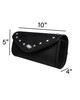 Motorcycle Windshield Bag - Leather - Studs - Biker Gear Bags - WS12-NEW-LEATHER-DL