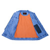 Blue Denim Motorcycle Vest - Men's - Up To 12XL - RM989BU-RC