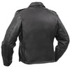 Leather Motorcycle Jacket - Men's - Dark Rebel - Up To 5XL - Gun Pockets - RAWCOPE-RC