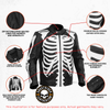 Leather Motorcycle Jacket - Men's - Skull Sprint - Up To 6XL - Gun Pockets - DEADBONE-RC