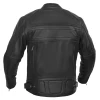 Leather Motorcycle Jacket - Men's - Tarmac - Up To 6XL - Gun Pockets - HIGHMILE-RC