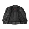 Leather Motorcycle Jacket - Men's - Tarmac - Up To 6XL - Gun Pockets - HIGHMILE-RC