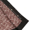 Leather Motorcycle Vest - Men's - Brown - Brex - Up To 6XL - Paisley Liner - Gun Pockets - RC117-RC