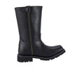 Motorcycle Boots - Men's Harness - Black - Side Zip - BTM8006-DL