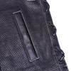 Leather Motorcycle Vest - Men's - Throtlex - Up To 8XL - USA Flag - Gun Pockets - STARSSHIELD-RC