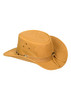 Cowboy Hat - Men's - Camel Leather - Outback - Brass Concho - HAT28-CAMEL-DL