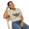 T-Shirt - 'Live Hard Ride Free' - Skull Wings - Motorcycle - Biker Ride Tee - Choice of Colors