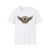 T-Shirt - 'Live Hard Ride Free' - Skull Wings - Motorcycle - Biker Ride Tee - Choice of Colors