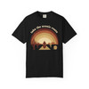 Garment-Dyed T-shirt - Comfort Colors 1717 - 'Take the Scenic Route' - Motorcycle Sunset - Choice of Colors