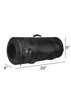 Motorcycle Sissy Bar Bag  - Textile - Large Round - Biker Gear Bags - SB76-DL