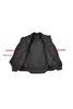 Motorcycle Racer Jacket - Men's - Textile with Reflectors - T-MJ444-MX-DL