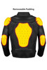 Motorcycle Racer Jacket - Men's - Textile with Reflectors - T-MJ444-MX-DL