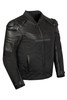 Motorcycle Racer Jacket - Men's - Textile with Reflectors - T-MJ444-MX-DL