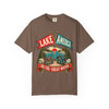 Garment-Dyed T-shirt - Comfort Colors 1717 - 'Lake America' - Motorcycle - Choice of Colors