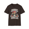 Sorry I'm Grouchy, I'm in My Terrible 60s - Skeleton Biker T-Shirt