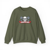 'Loud & Fast' - Skull & Pistons Crewneck Sweatshirt in Your Choice of Colors.