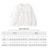 Minimalist Embroidered Red Motorcycle Heartbeat Line Crewneck Sweatshirt