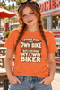 'I Don’t Ride My Own Bike But I Do Ride My Own Biker' T-Shirt - Chain - Motorcycle Tee