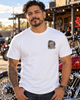 'Rosas y Rines' - Roses and Wheels - T-Shirt - Motorcycle Tee - Color Choice