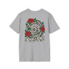 'Rosas y Rines' - Roses and Wheels - T-Shirt - Motorcycle Tee - Color Choice