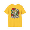 'Rosas y Rines' - Roses and Wheels - T-Shirt - Motorcycle Tee - Color Choice