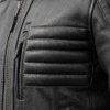 Defender - Men's Leather Scooter Jacket - SKU GRL-FIM293CHRZ-FM