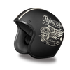 DOT Motorcycle Helmet - Flying Aces - Open Face - Cruiser - DC6-FAC-DH