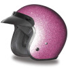 DOT Motorcycle Helmet - Metal Flake - Choice of Colors - Open Face - DC7-A-DH