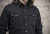 Canvas Motorcycle Shirt - Men's - Forsyth - Black - FIM416CNVS-FM