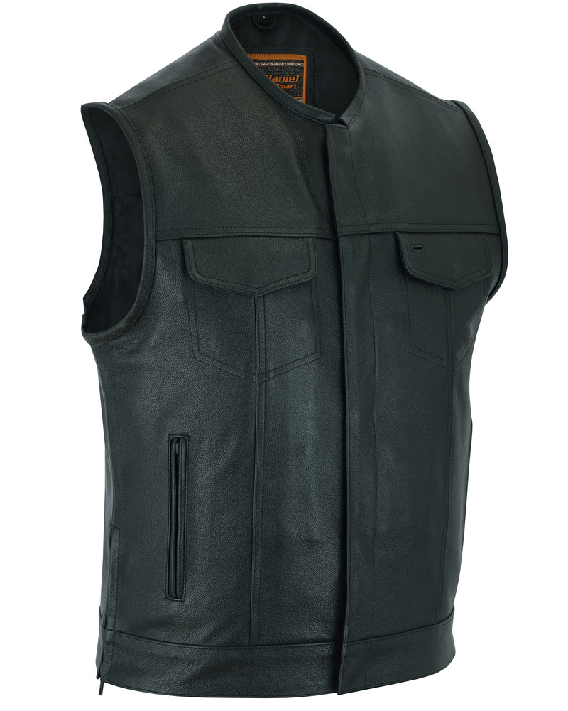 Concealed Carry Leather Jackets Leather Vests Gun Pockets