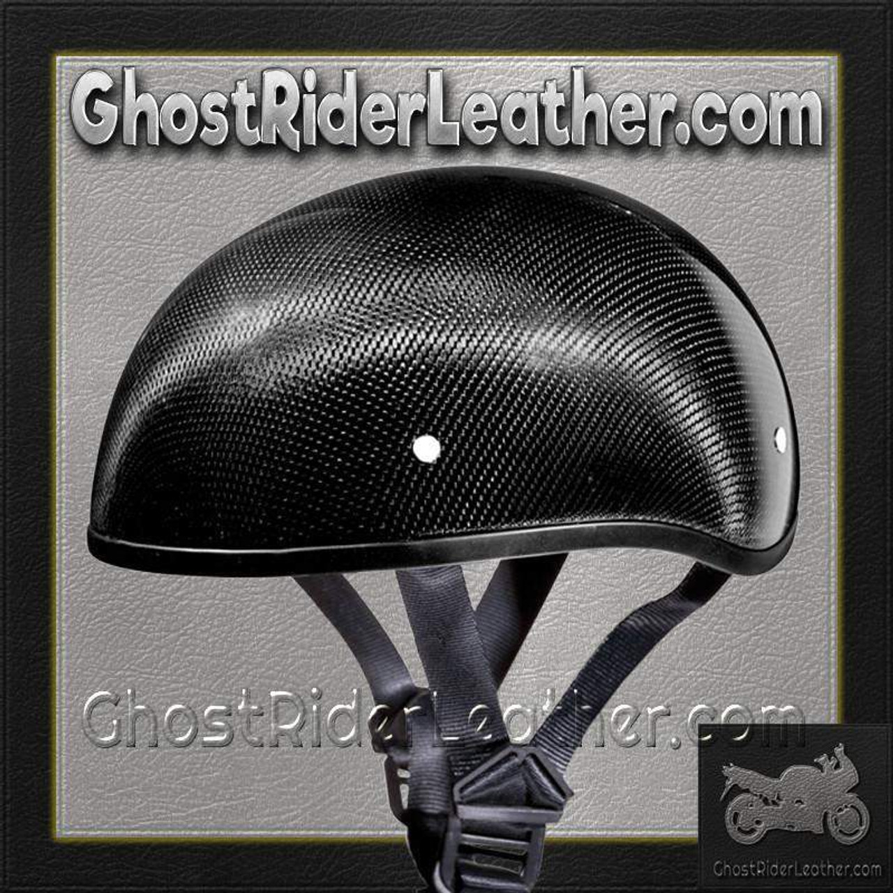 DOT Carbon Fiber Motorcycle Half Helmet with Visor