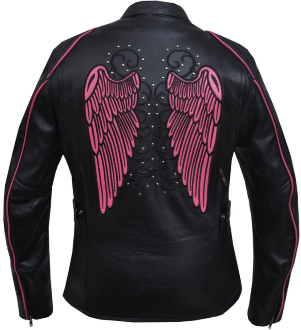 womens pink motorcycle jacket