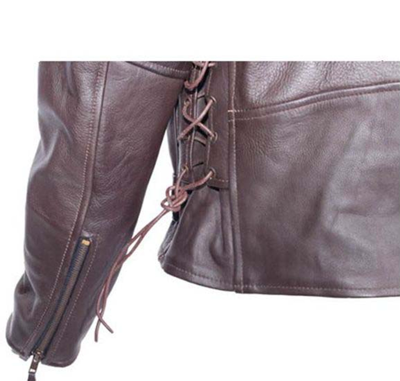 Motorcycle Eagle Embossed Classic Biker Jacket