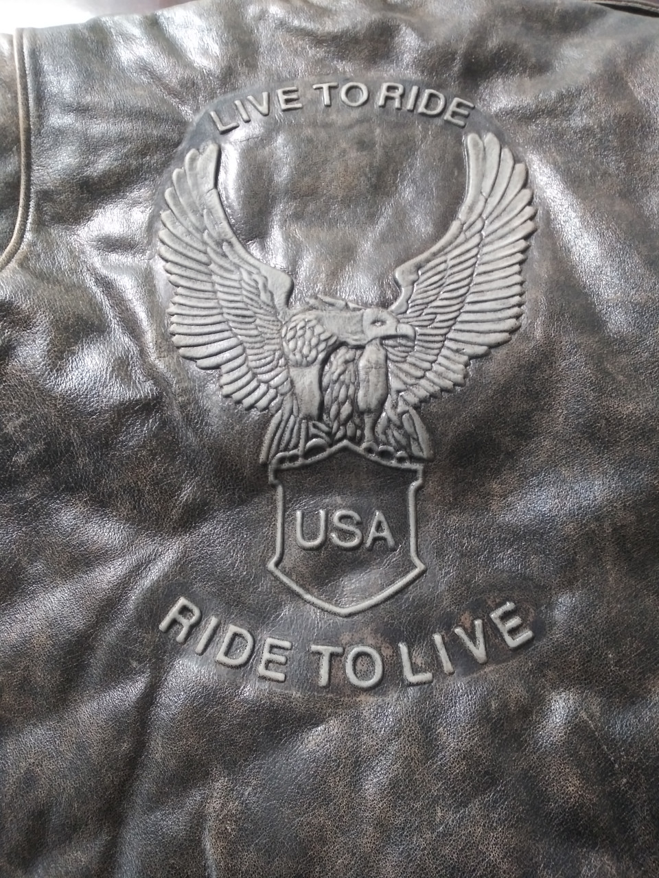 motorcycle leopard-print lining biker jacket