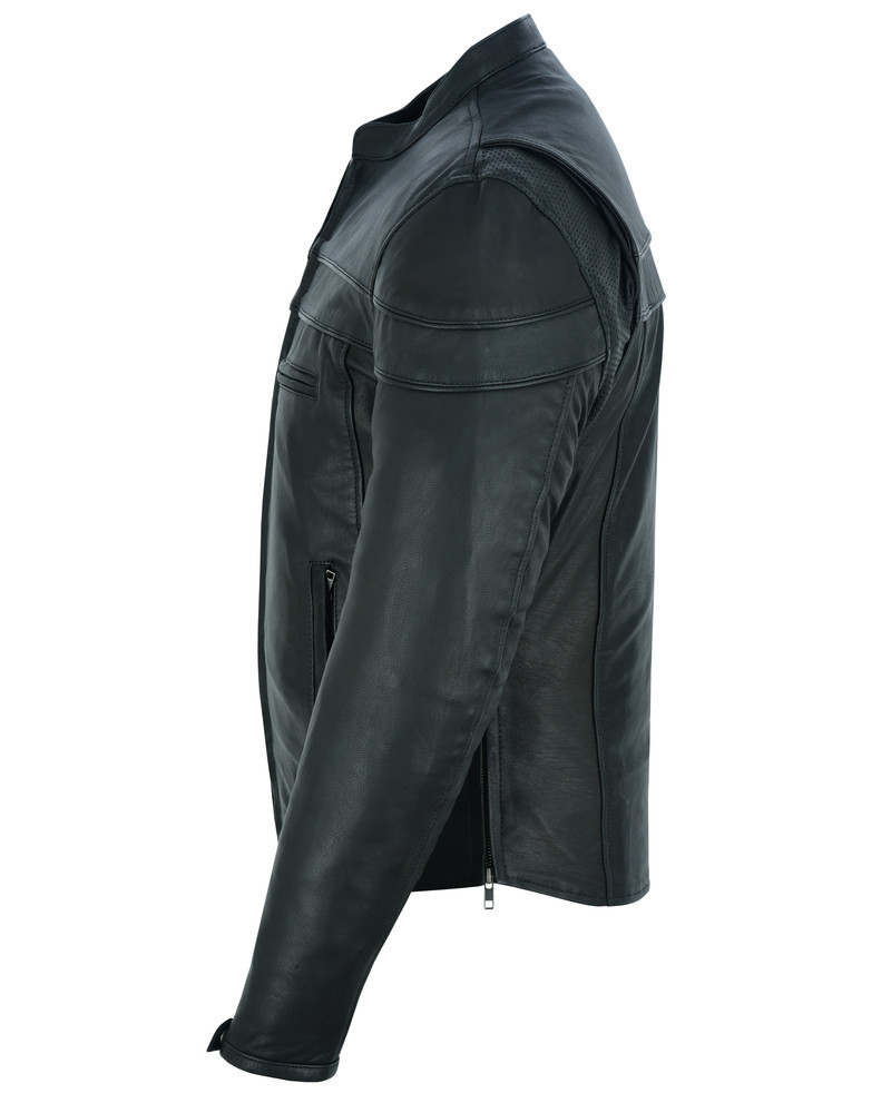 Leather Motorcycle Jacket - Men's 