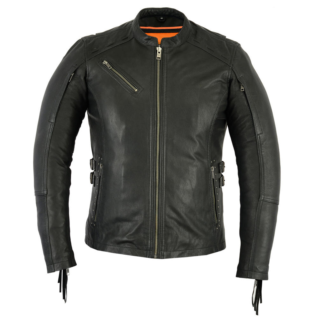 Cafe Racer Brown Leather Jacket - Mens Genuine Leather Jackets | Leather  jacket outfit men, Leather jacket men, Leather jacket style